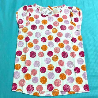 Size 6 Gymboree Sketch Circles Top Kid Girl Blouse #children #kidswear