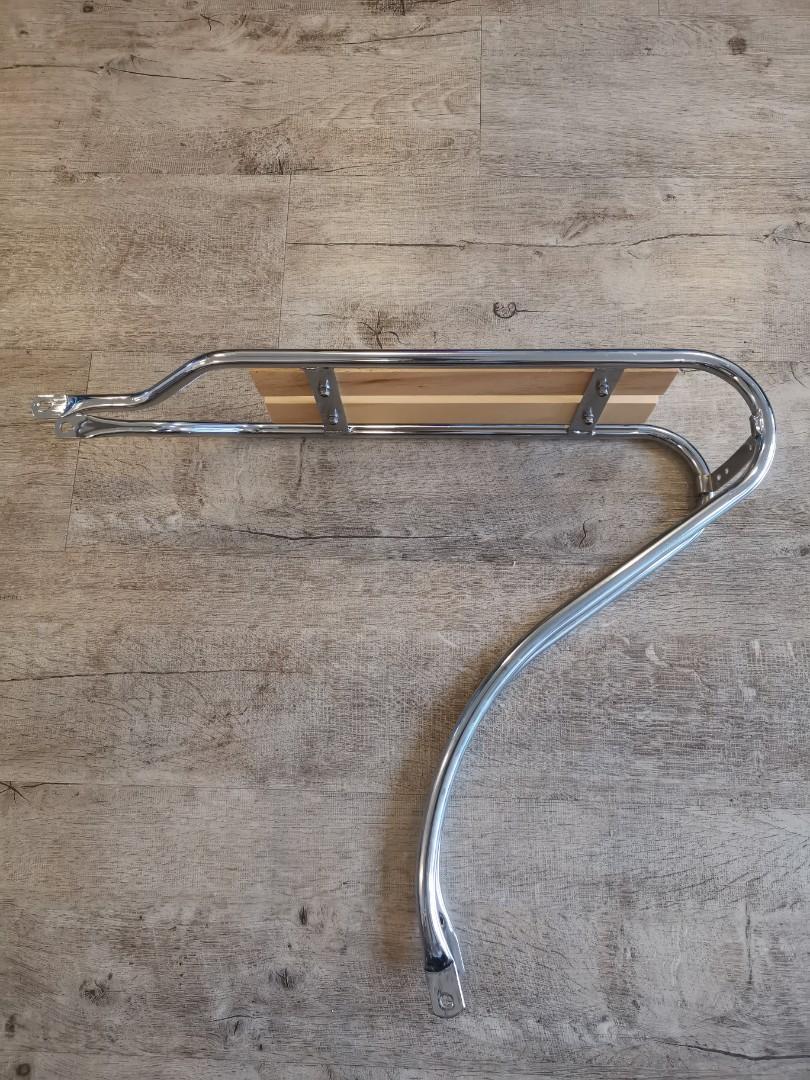 Stainless Steel Wood Pannier Rack Fixie Classic Road City Bike Sports Equipment Bicycles Parts Parts Accessories on Carousell