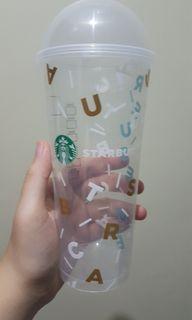 Starbucks tea-ology reusable cup