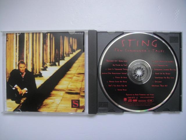 Sting - Ten Summoner's Tales CD (France版) (附歌詞書), 興趣及遊戲