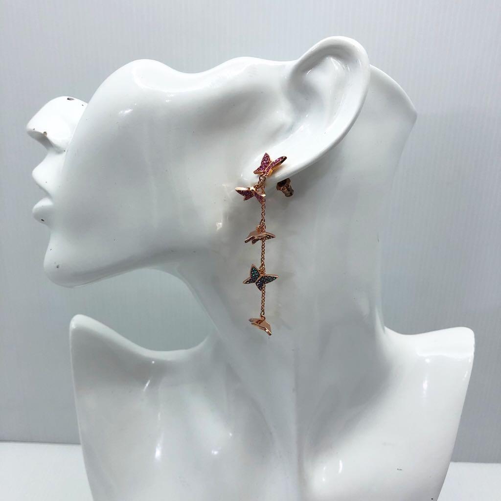 Swarovski lilia pierced earrings new arrivals