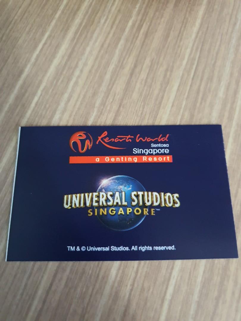 Universal studio ticket (USS), Tickets & Vouchers, Event Tickets on Carousell