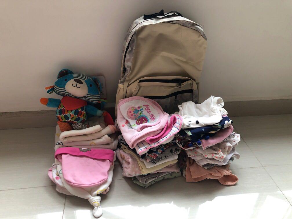 Used baby girl clothes clearance