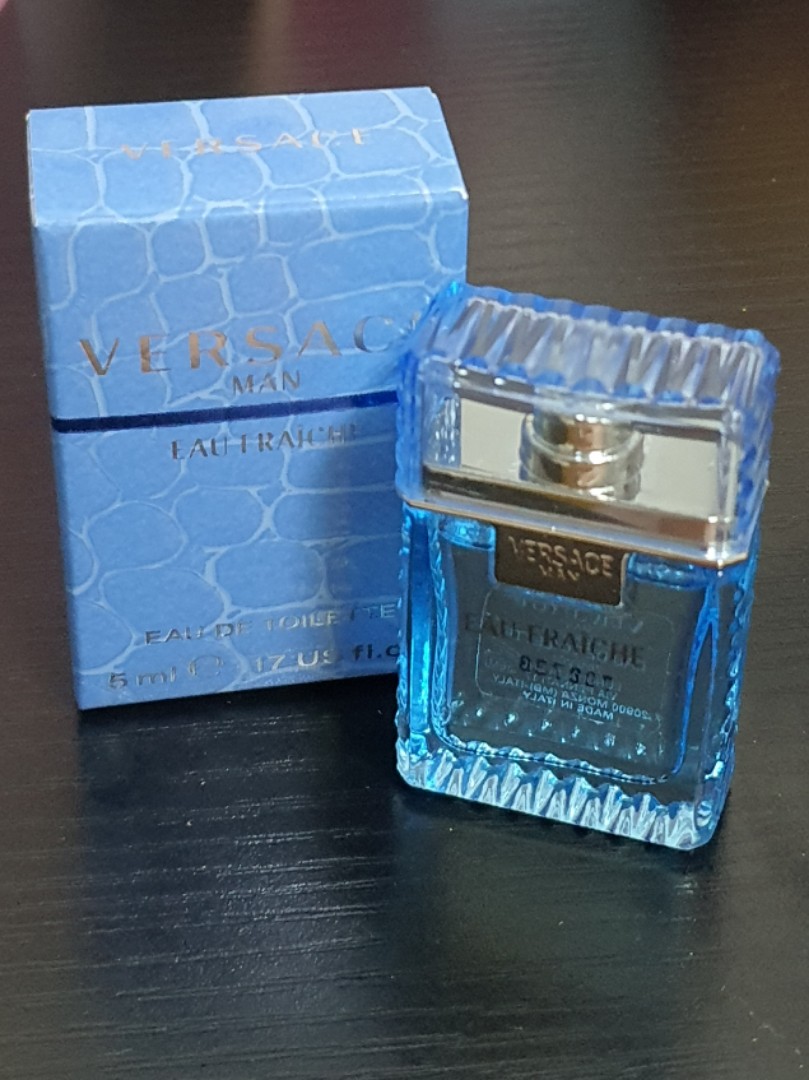 Versace Man Mini Eau Fraiche 5ml Beauty Personal Care