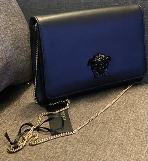 Medusa chain leather evening bag new arrivals