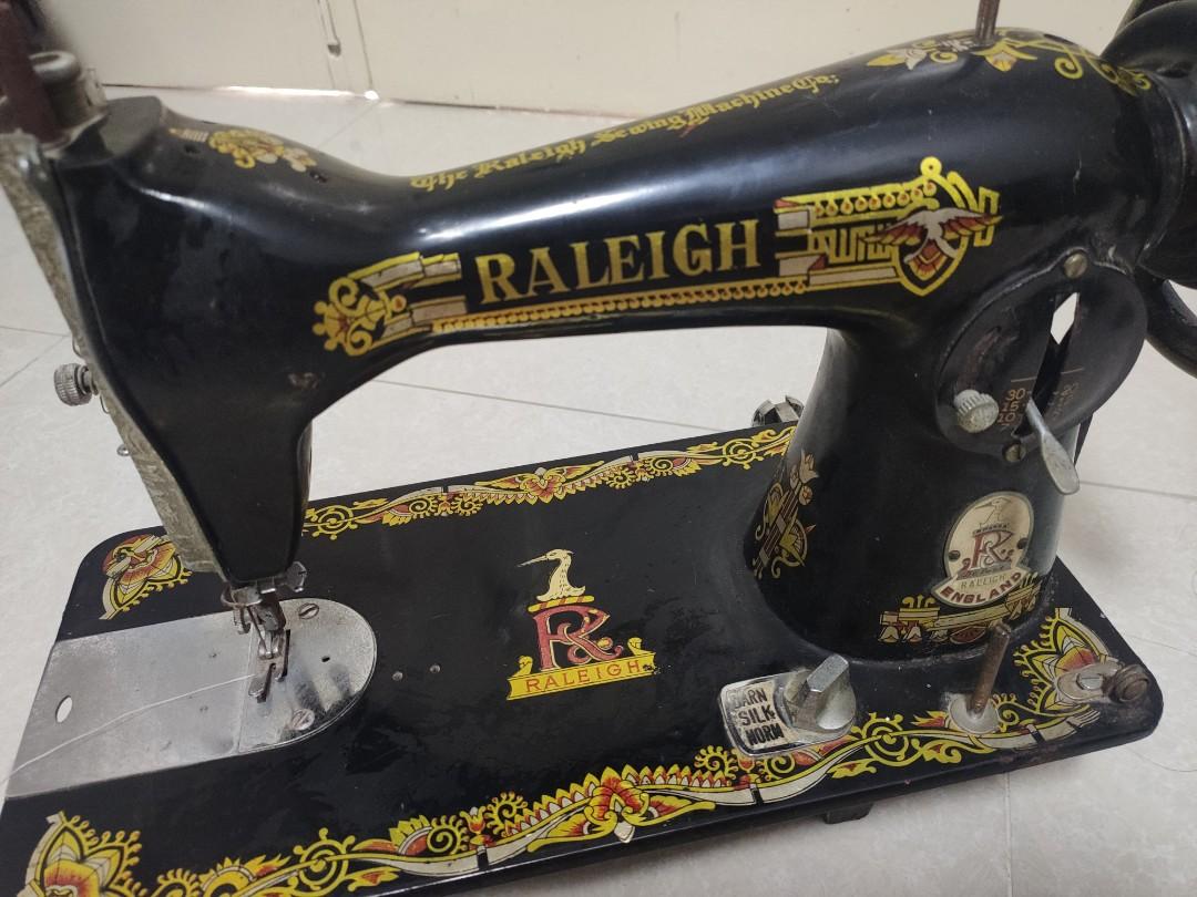 Vintage Raleigh Sewing Machine Head Antiques Vintage Collectibles On Carousell