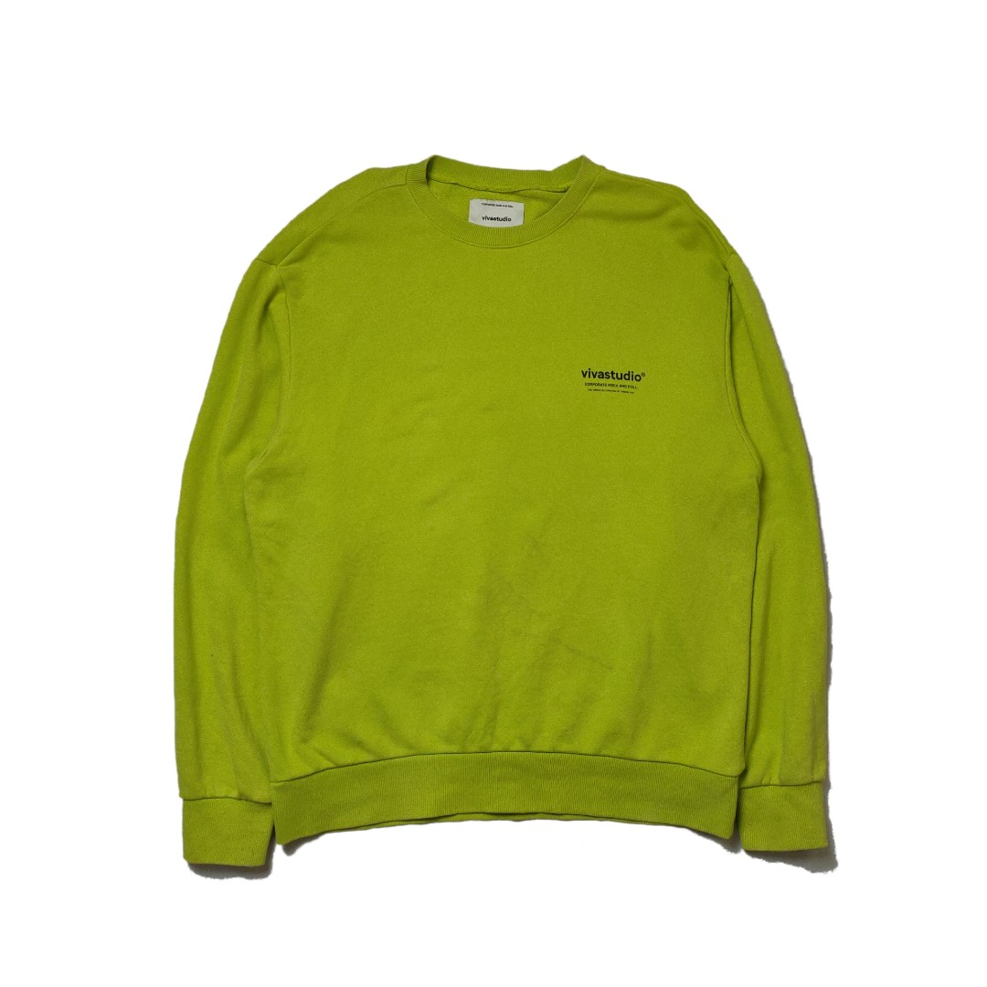 Viva studio crewneck sweater hijau 