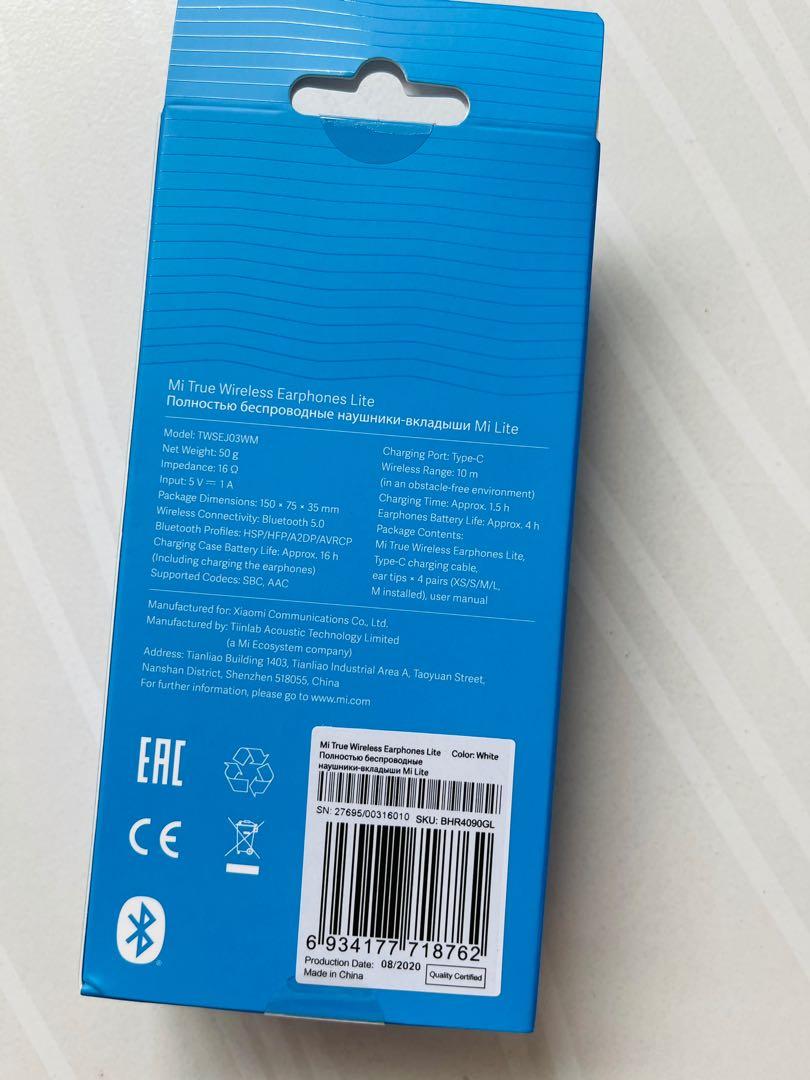 XiaoMi True Wireless Earphones Lite Audio Earphones on Carousell