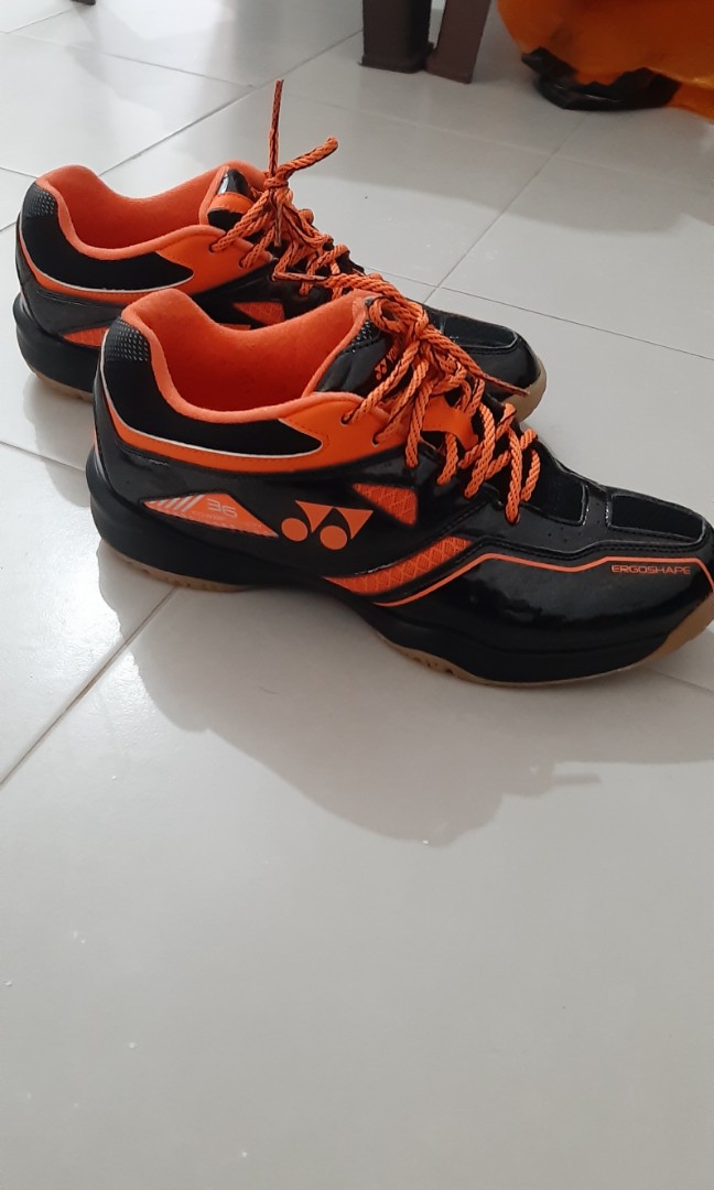 Yonex Power Cusion Orange SHB36EX Sports Equipment Sports