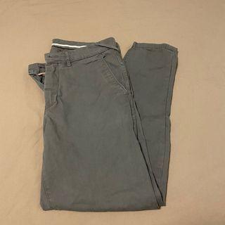 Zara Charcoal Khakis
