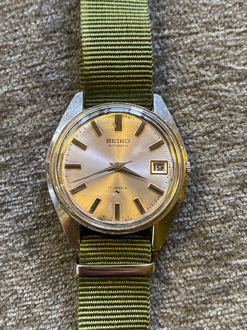 1969 Seiko 7005-8000 gents automatic, Men's Fashion, Watches & Accessories,  Watches on Carousell