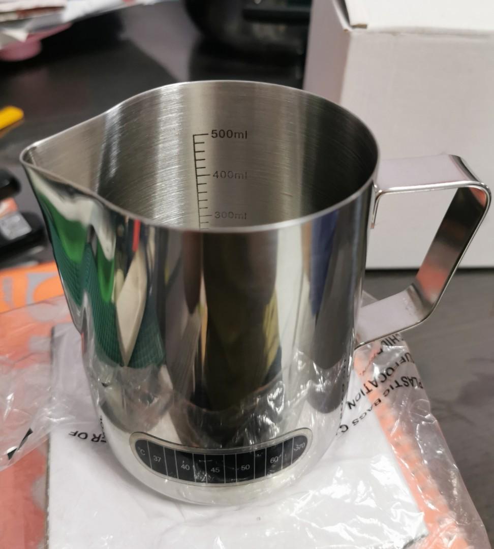 500ml milk jug with colour change temperature indicator, TV & Home Appliances, Kitchen