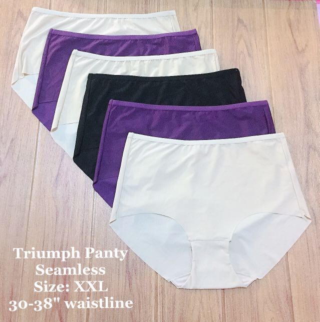 6in1 Triumph Seamless Panty 2XL, Women's Fashion, Swimwear, Bikinis &  Swimsuits on Carousell