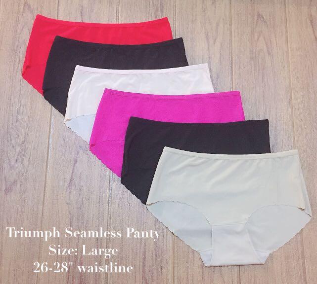 6in1 Triumph Seamless Panty 2XL, Women's Fashion, Swimwear, Bikinis &  Swimsuits on Carousell