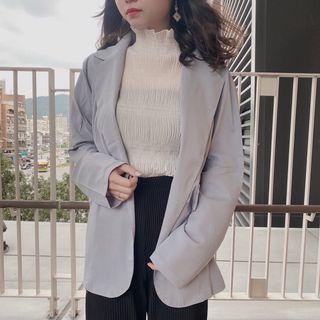 透膚高領雪紡內搭上衣🥰