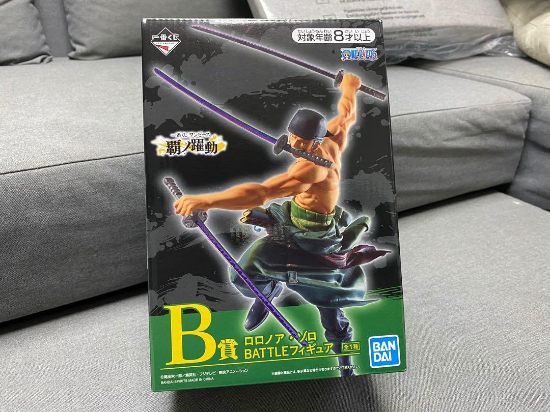 全新海賊王一番賞霸之躍動b賞卓洛索隆 興趣及遊戲 玩具 遊戲類on Carousell