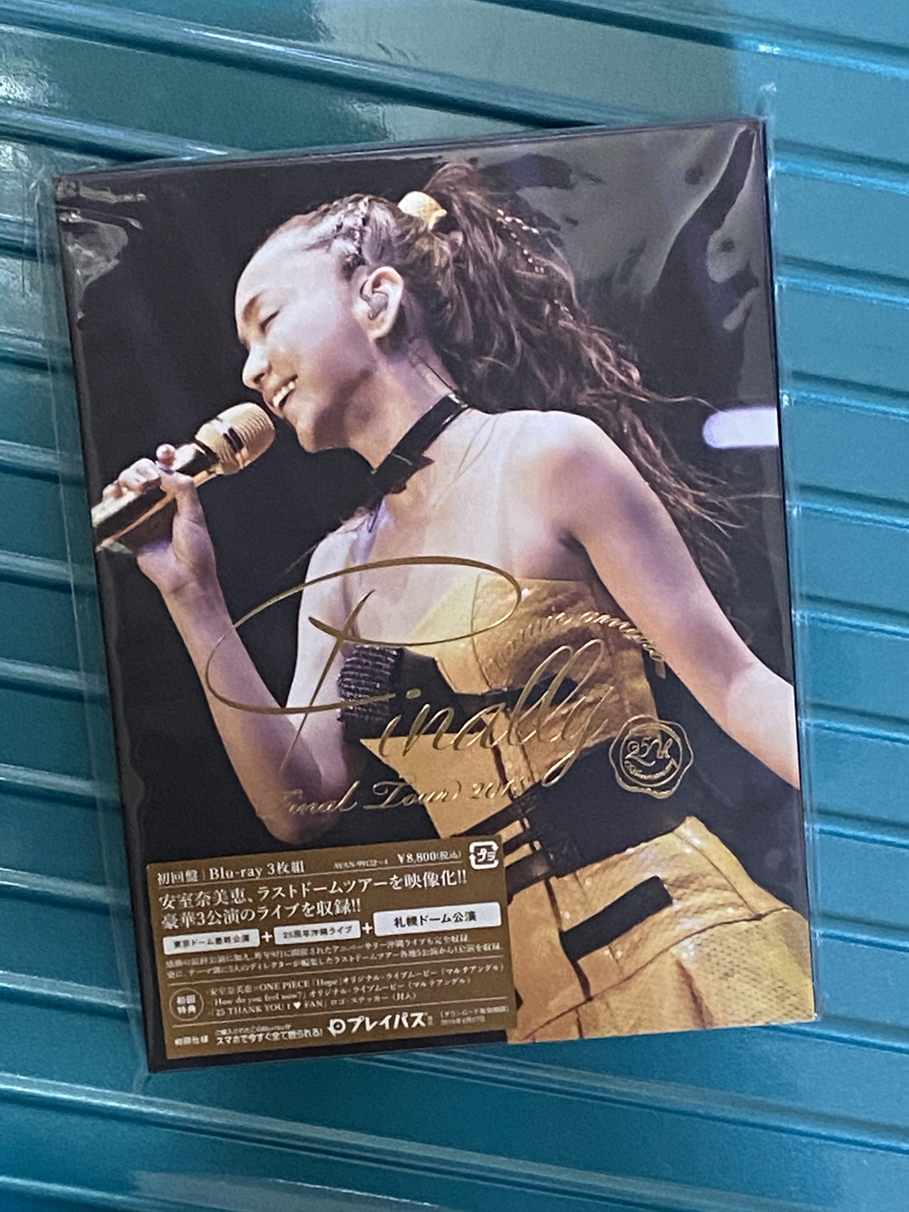 定番超歓迎安室奈美恵 Finally 初回限定盤 札幌ドーム Blu-ray ブルーレイ ミュージック