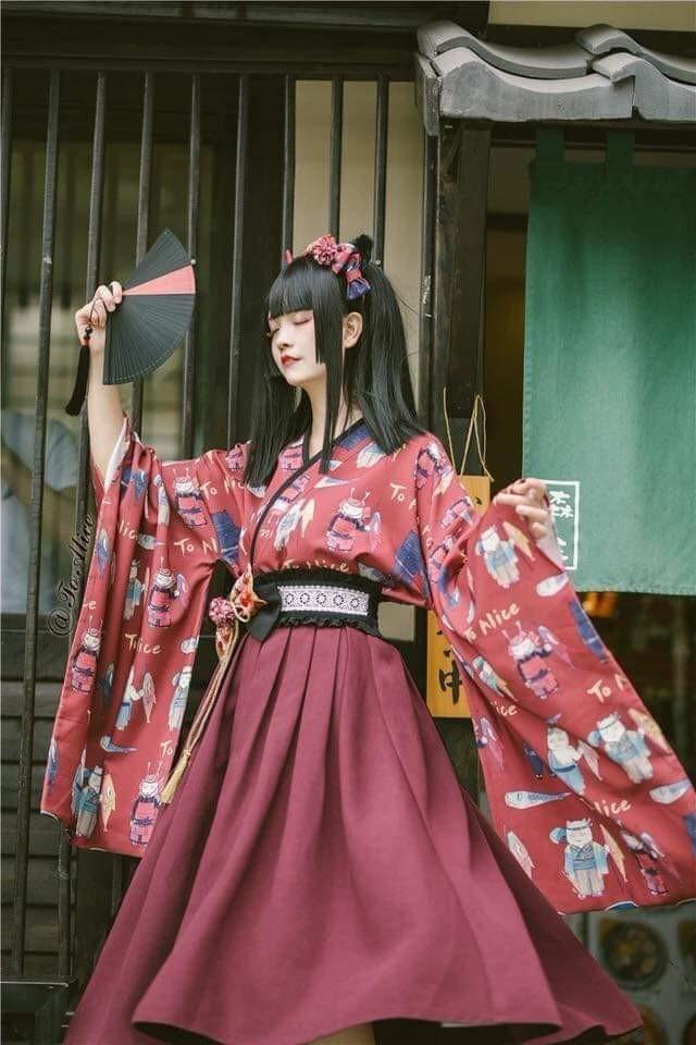 不換】熊之改良和服lolita 日系裙子, 兒童＆孕婦用品, 嬰兒及小童流行 ...