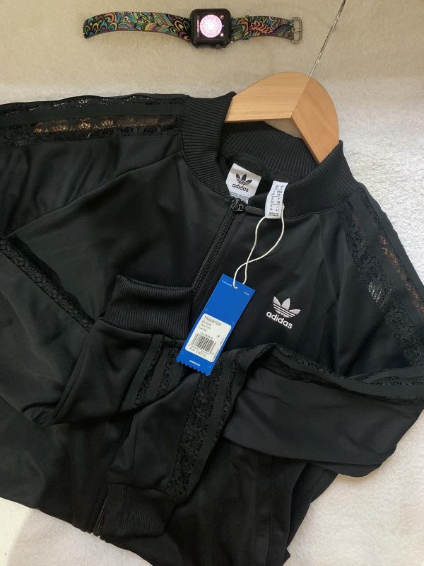 adidas lace track top