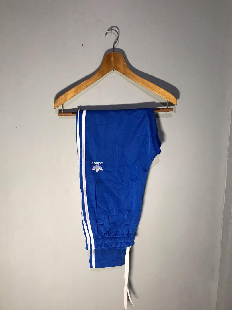 trefoil track pants