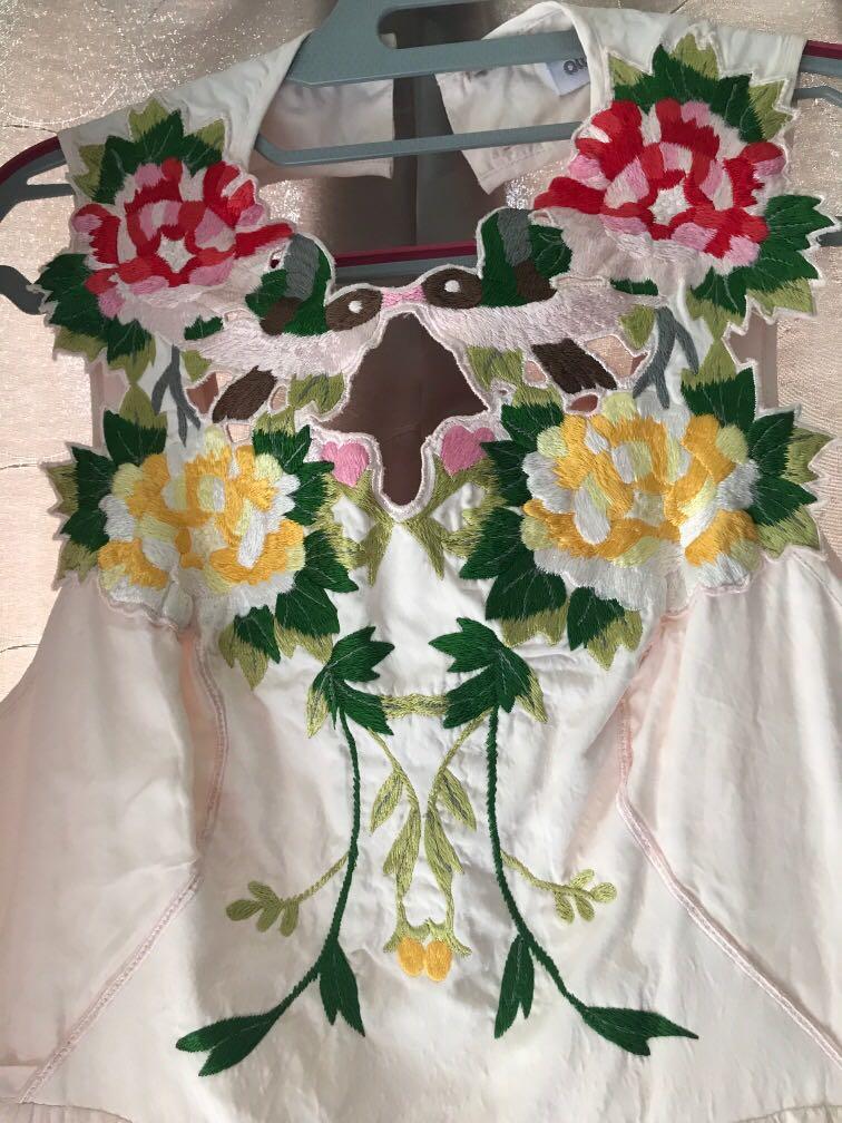 Alice mccall embroidered dress sales