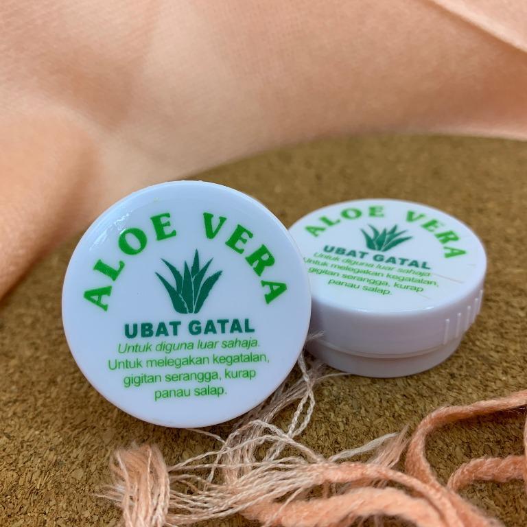 Aloe Vera Ubat Gatal Travel Size 5g Health Nutrition Health Supplements Vitamins Supplements On Carousell