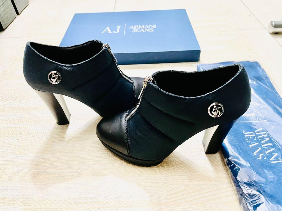 Armani Jeans Boots Women s Fashion Footwear Boots on Carousell