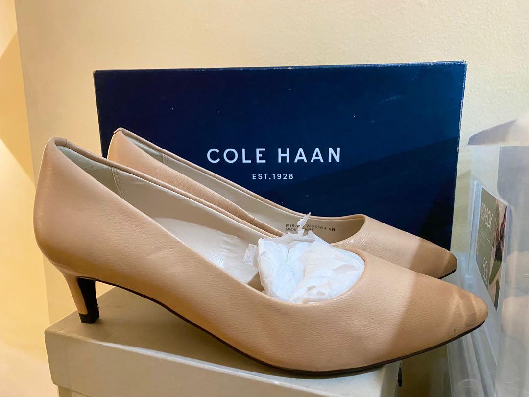 AUTHENTIC Cole Haan Nude Heels, Women's 