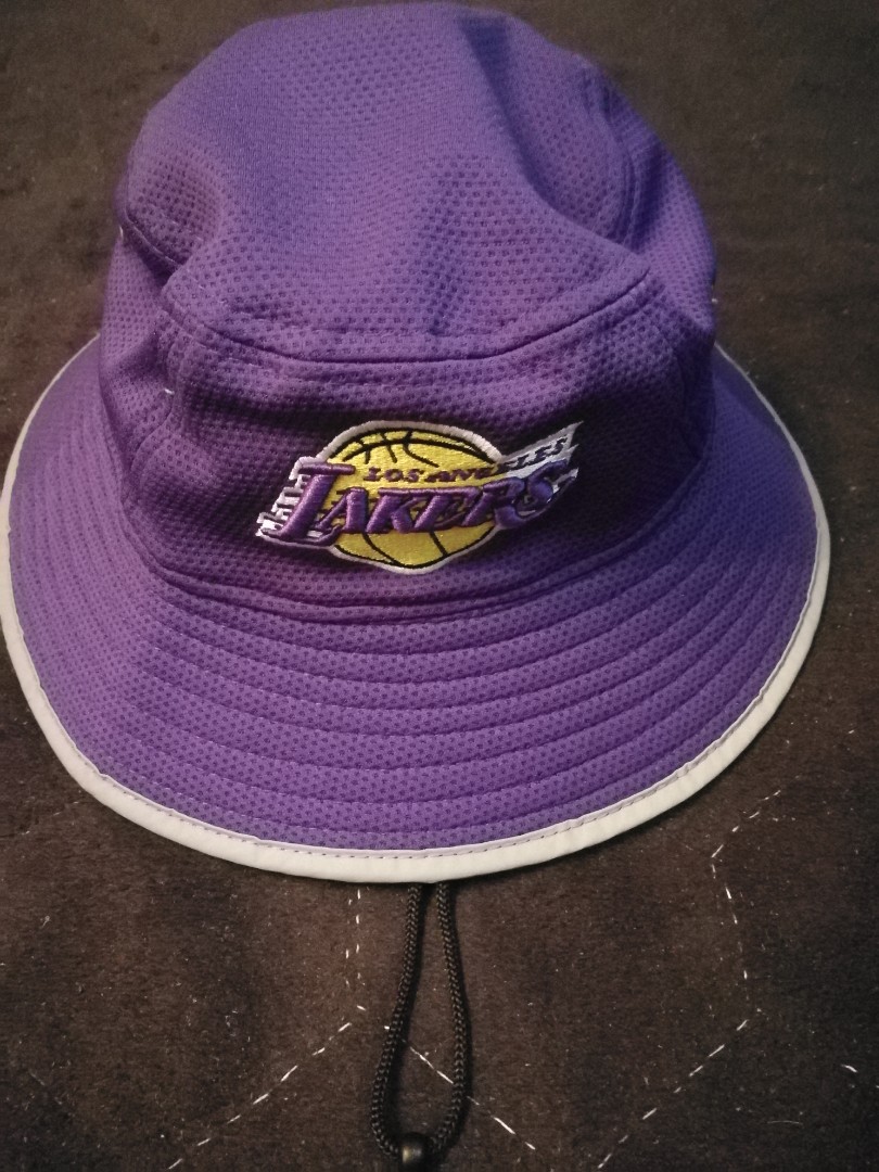 new era lakers bucket hat