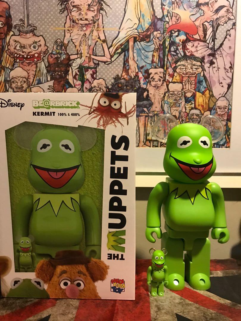 BE@RBRICK Kermit The Frog 100％&400％ - コミック/アニメ