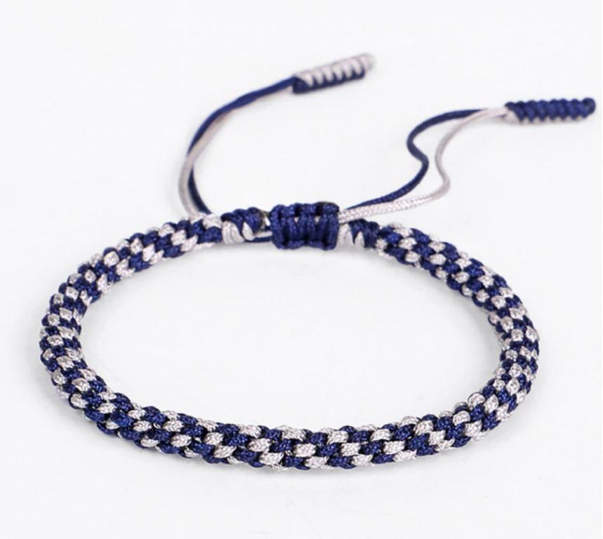 White discount rope bracelet