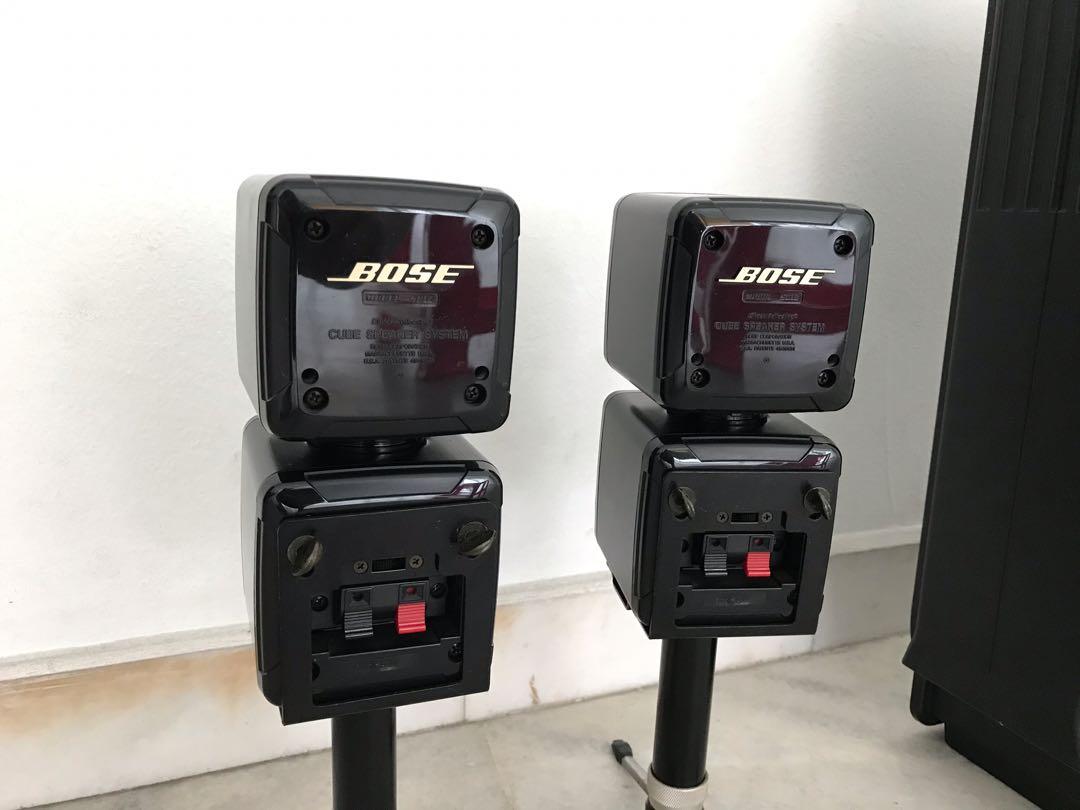 BOSE 501Z Acoustimass Speaker System, Audio, Soundbars, Speakers 