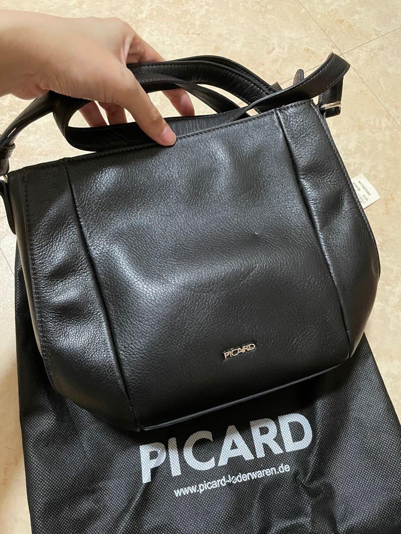 Picard | Bags | Picard Orange Leather Crocodile Tote Bag | Poshmark