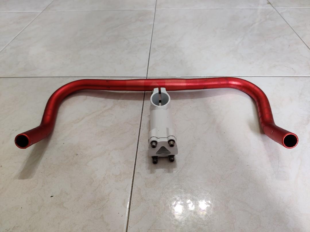 Bull Horn Bar (Fixie) w/ stem, Bicycles & PMDs, Parts & Accessories on