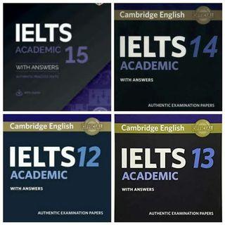 REVIEWER Cambridge IELTS Academic 12 to 15 with audio answers 100% Complete Set