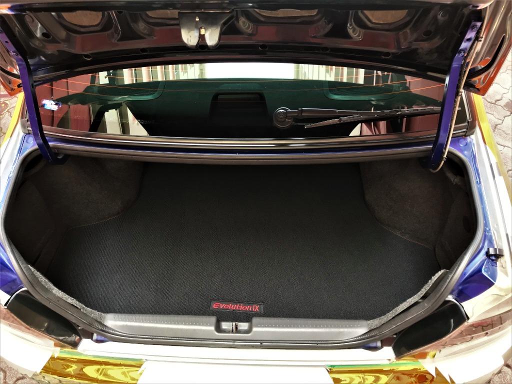 EVO 9 CAR TRUNK BOOT CARPET MAT NONSLIP VELCRO BACKING OTHER
