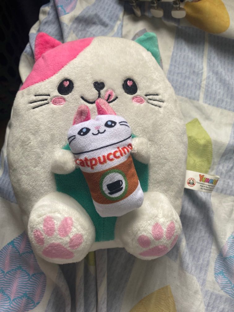 Catpuccino plush deals