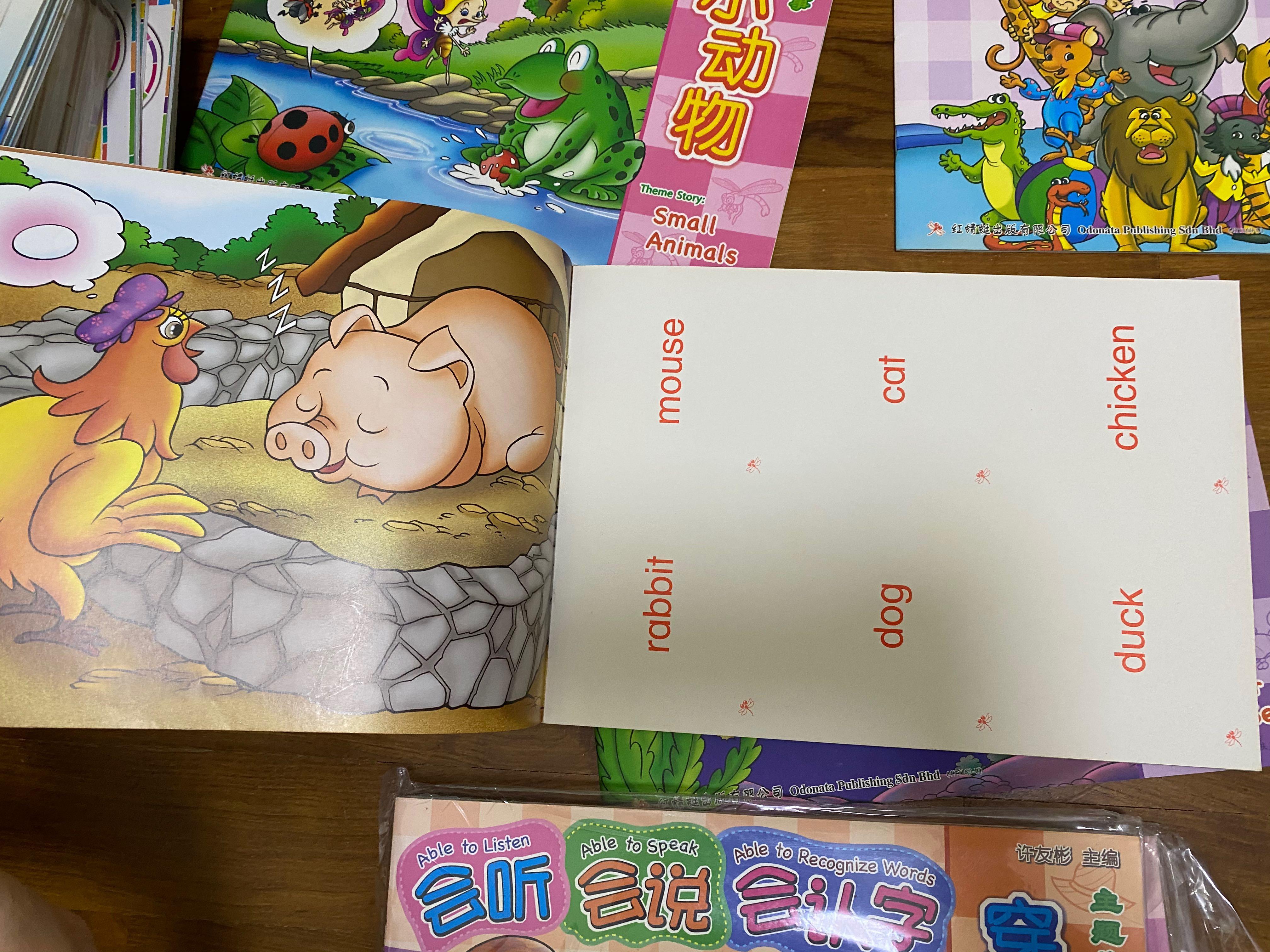 12 Picture books with flashcards for toddlers, Hobbies & Toys, Books ...