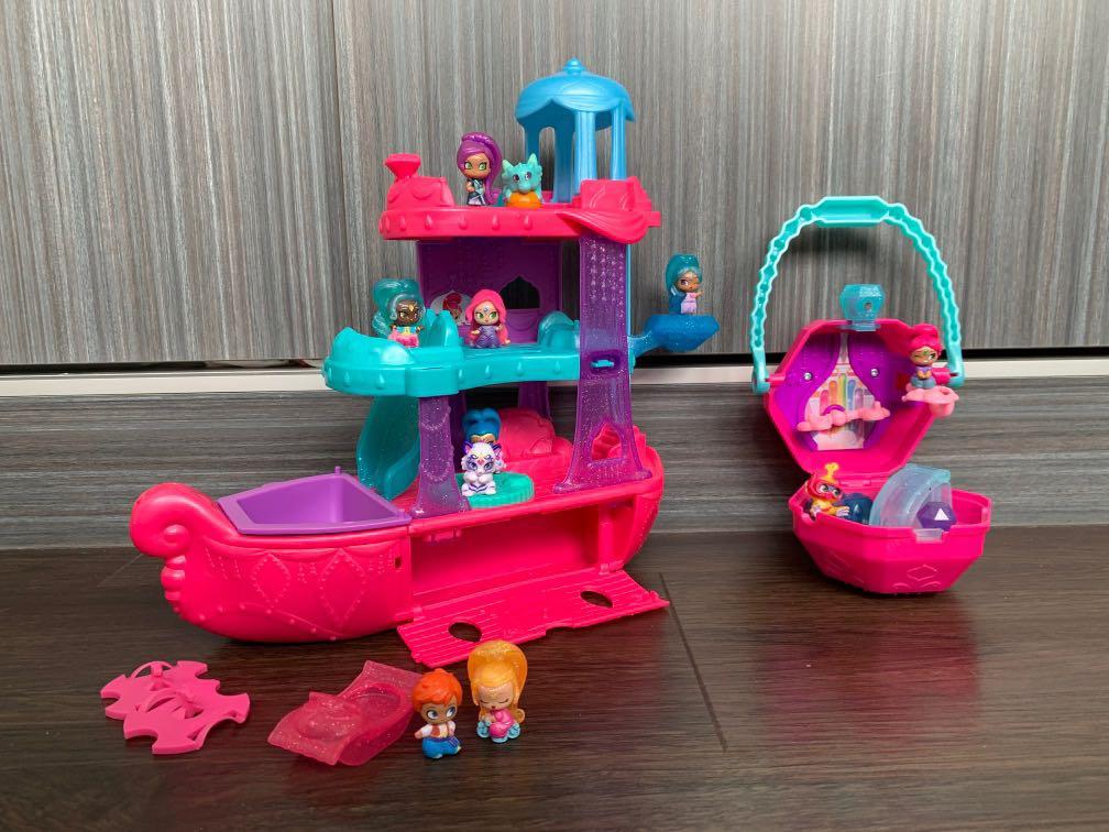 Shimmer and shine boat hot sale toy