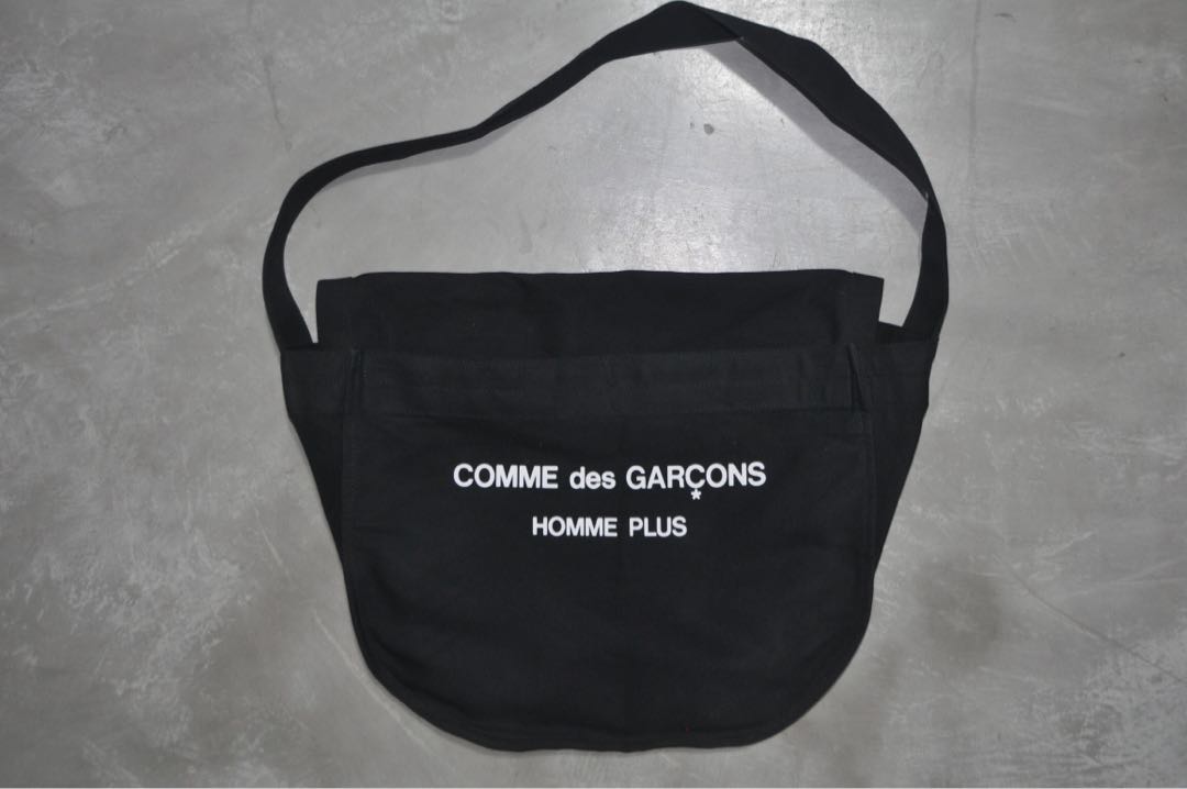 Comme des Garcons - Homme Plus - Logo Messenger Bag, Men's Fashion ...