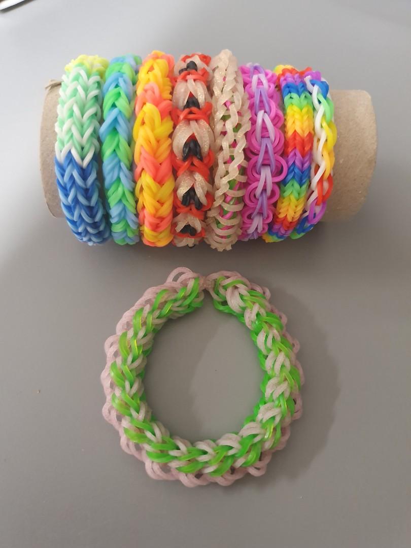 Customised loom bands, Hobbies & Toys, Stationery & Craft