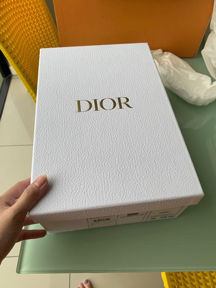 Dior shoe box