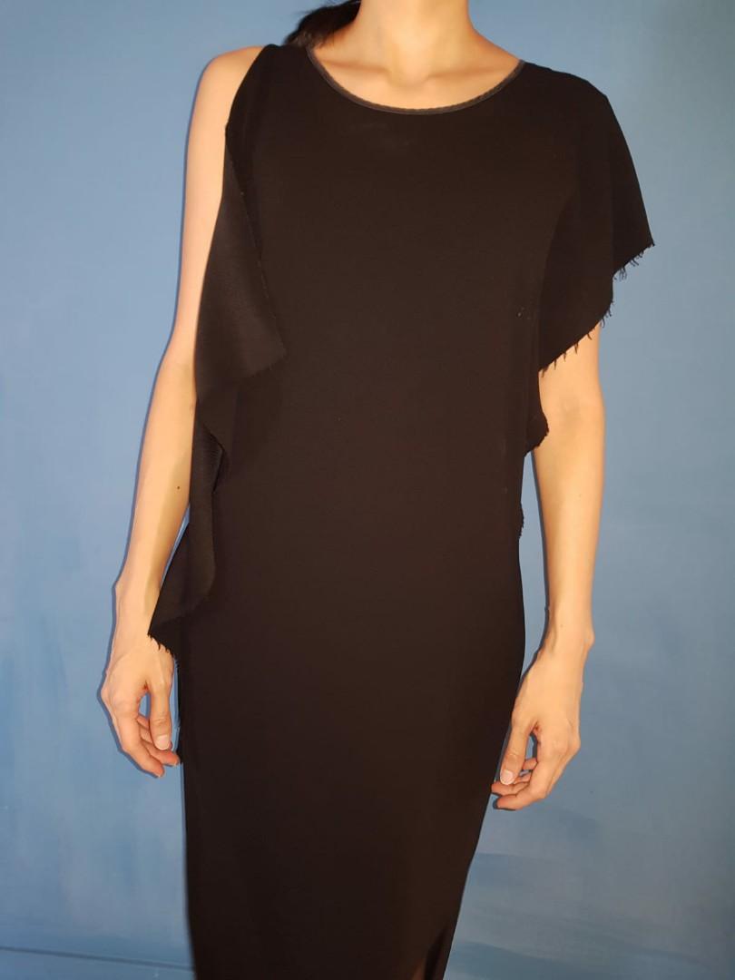 Dkny black dress clearance