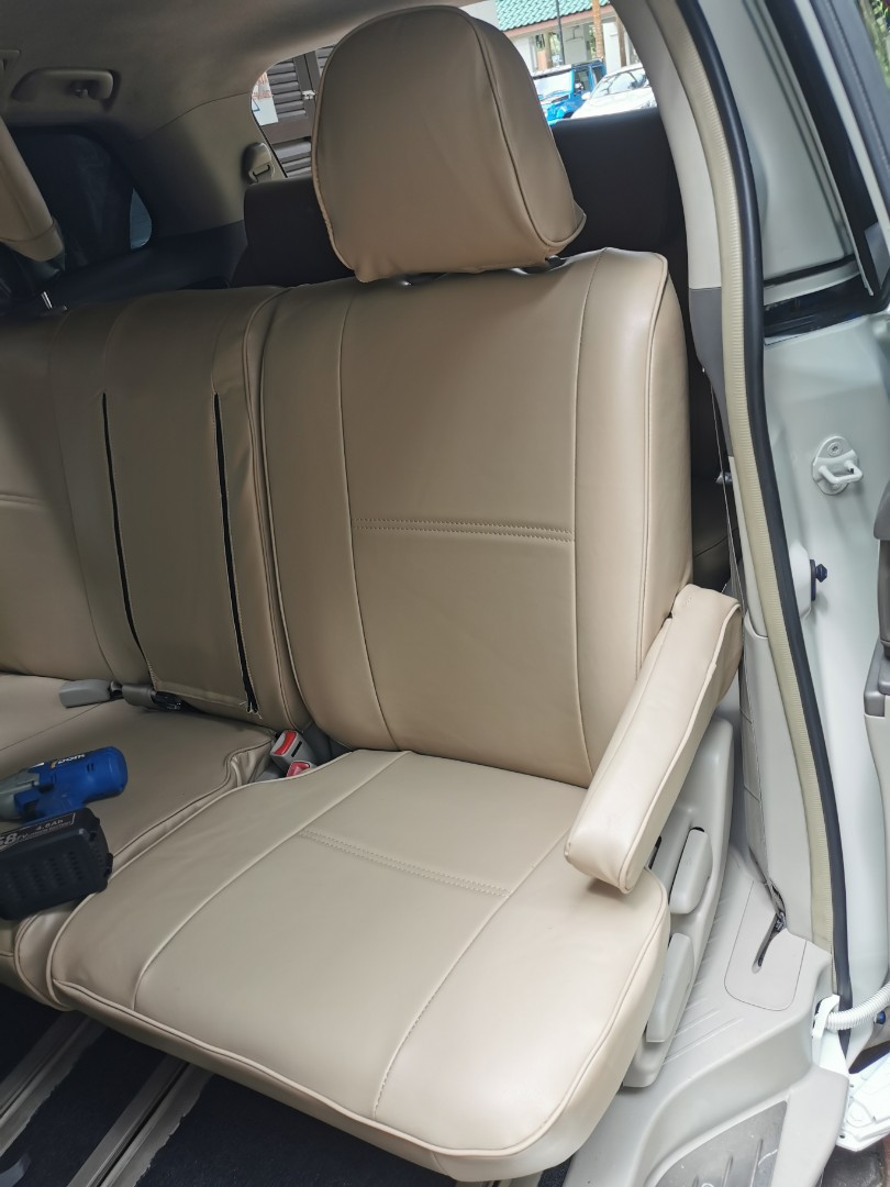 toyota estima 7 seater seat cover cushion cover customised Car