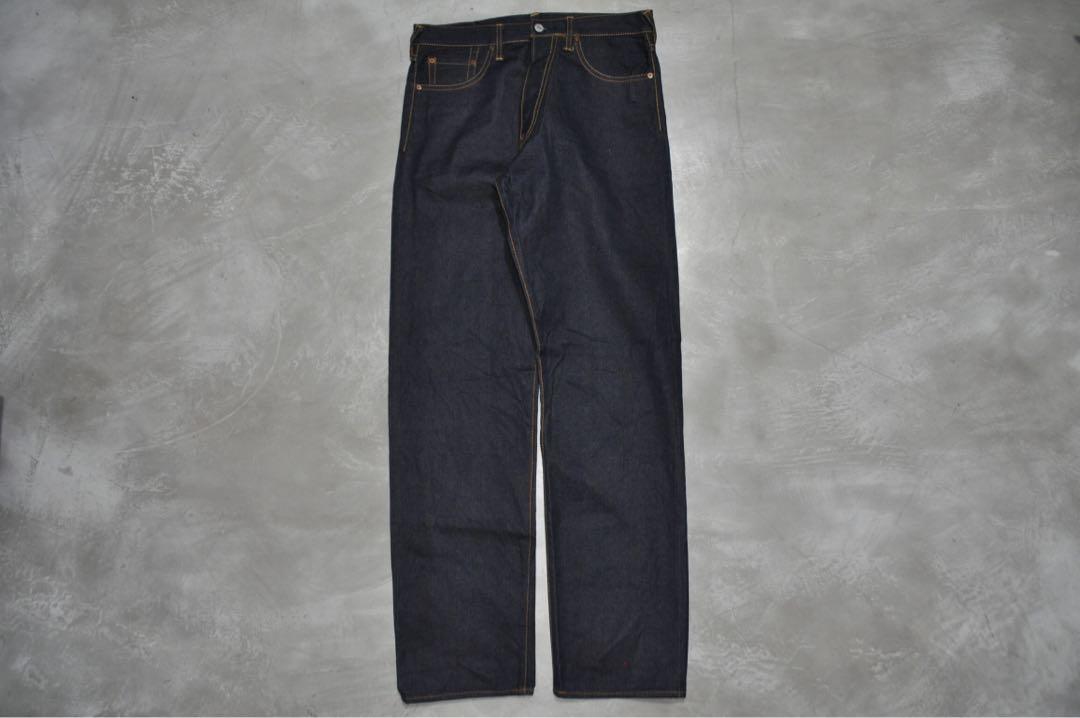 Jeans Evisu Heritage Daicock XL - Denim Vintage Taille 34, Coupe Droite, Rare