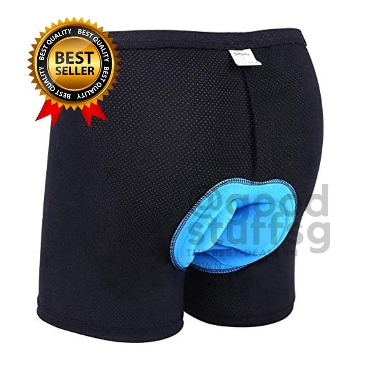 Men's Cycling Underwear, 3D Padded Gel Bike Shorts