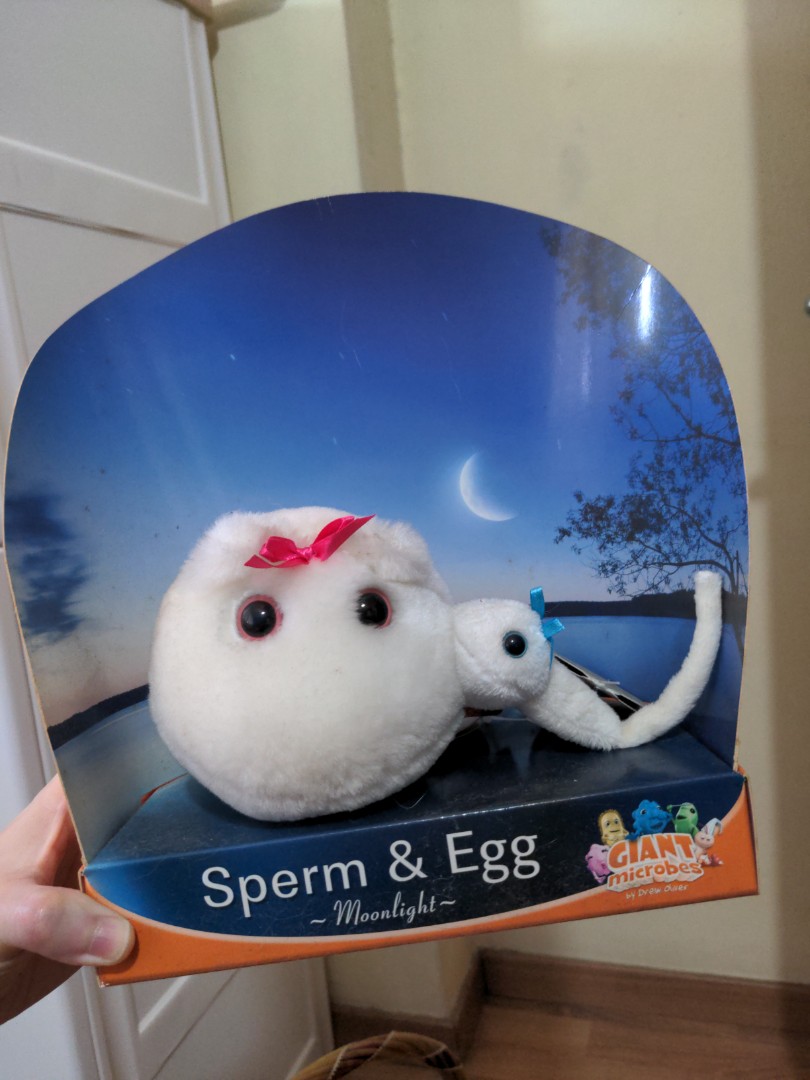 Sperm plushie clearance