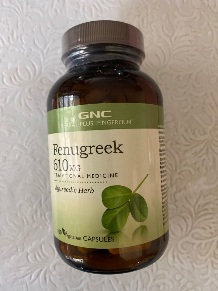 GNC Fenugreek 100 Capsules, Babies & Kids, Nursing & Feeding