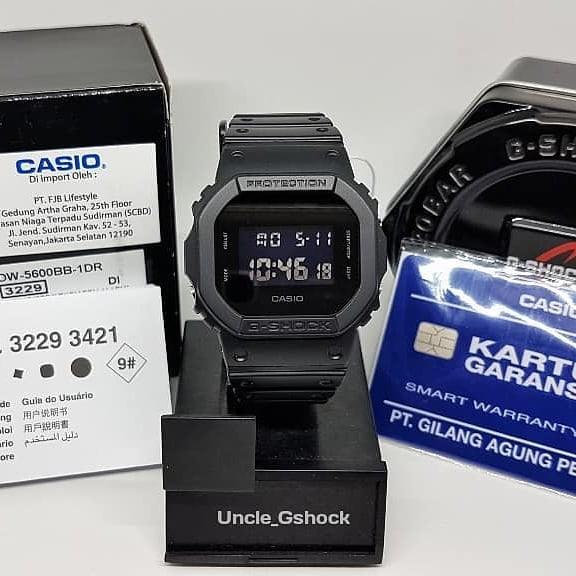 G-shock gshock dw-5600bb-1 dw5600bb original