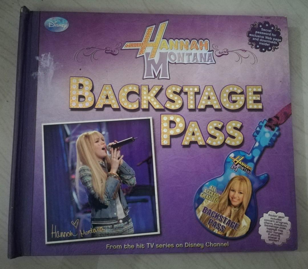 Hannah Montana Backstage Pass Hobbies Toys Books Magazines Travel Holiday Guides On Carousell Hannah Montana Backstage Pass Hobbies Toys Books Magazines Travel Holiday Guides On Carousell